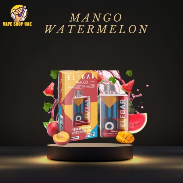 ELF BAR TE6000 Disposable Vape mango watermelon