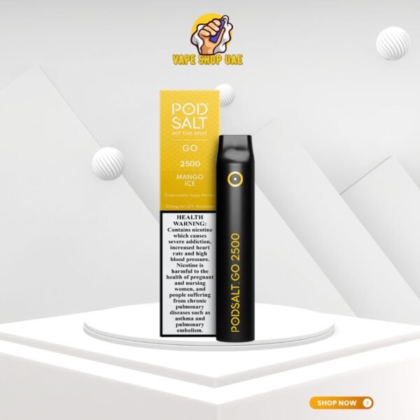 POD SALT GO DISPOSABLE 2500 PUFFS