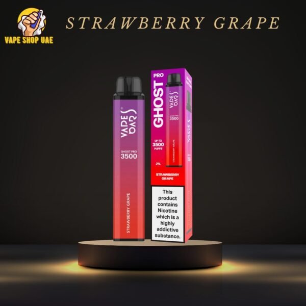 Vape Bar Ghost Pro 3500 Puffs strawberry grape