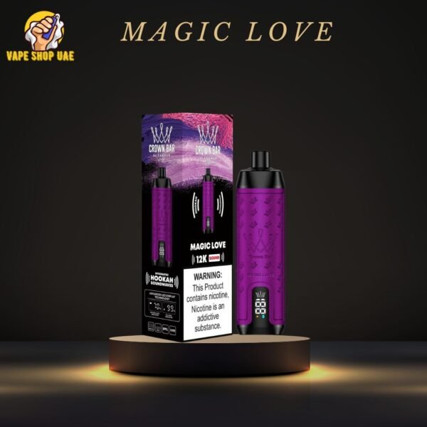 al fakher crown bar 12000 puffs magic love