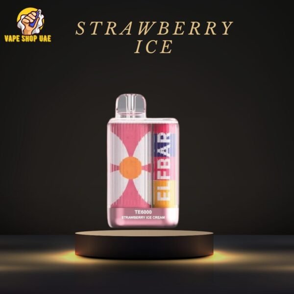 ELF BAR TE6000 Disposable Vape strawberry Ice cream